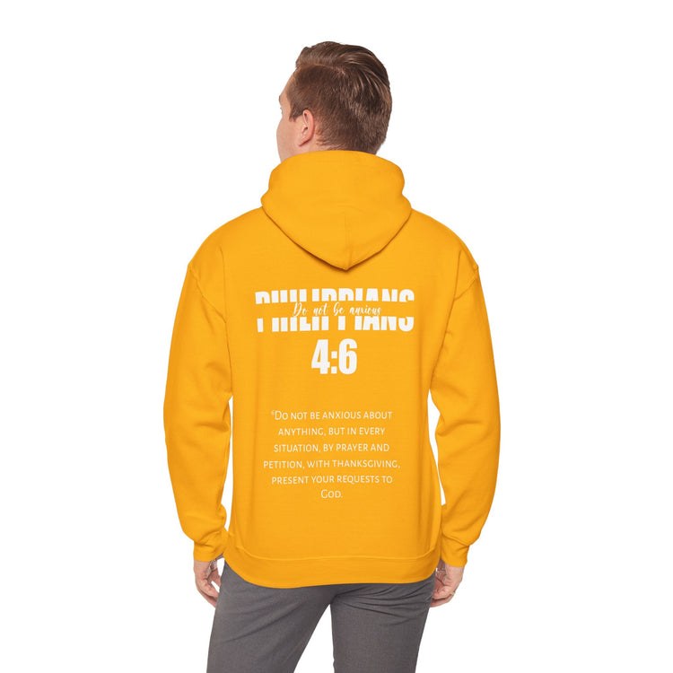 Do Not be Anxious Unisex Heavy Blend™ Hooded Sweatshirt-Hoodie-Wear What Inspires You