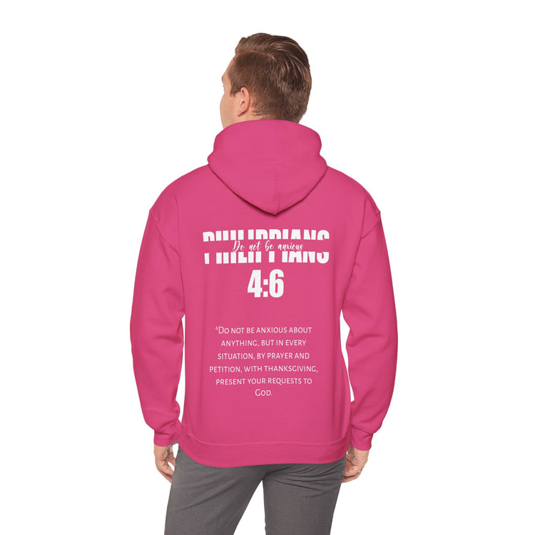 Do Not be Anxious Unisex Heavy Blend™ Hooded Sweatshirt-Hoodie-Wear What Inspires You