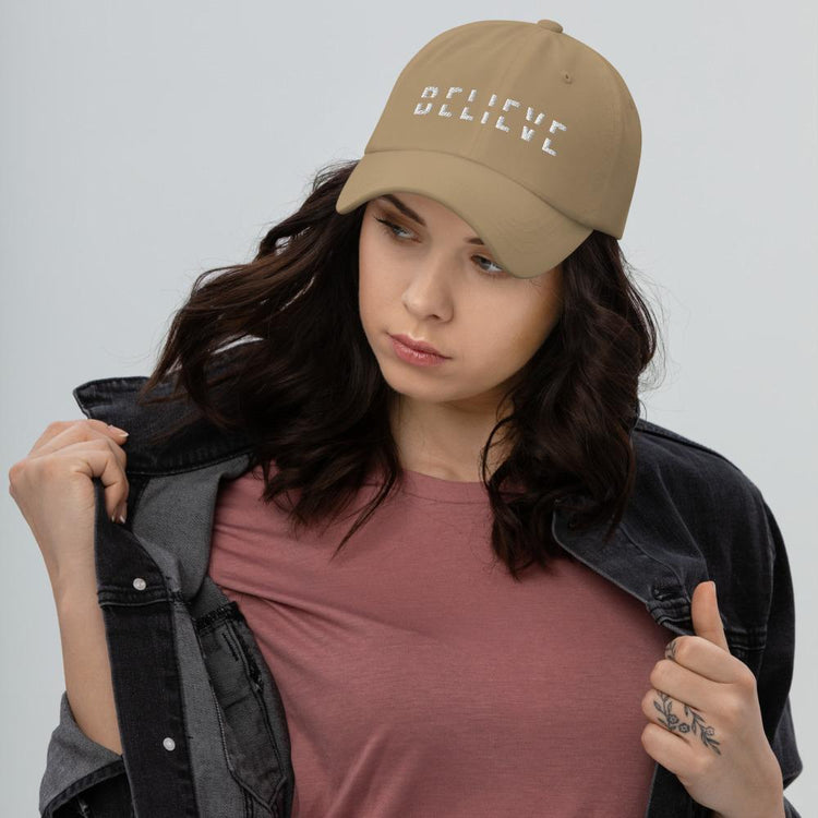 BELIEVE Dad hat-Wear What Inspires You