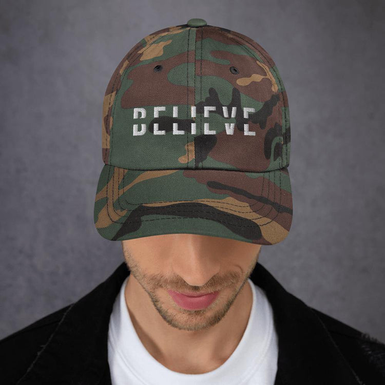 BELIEVE Dad hat - Wear What Inspires You