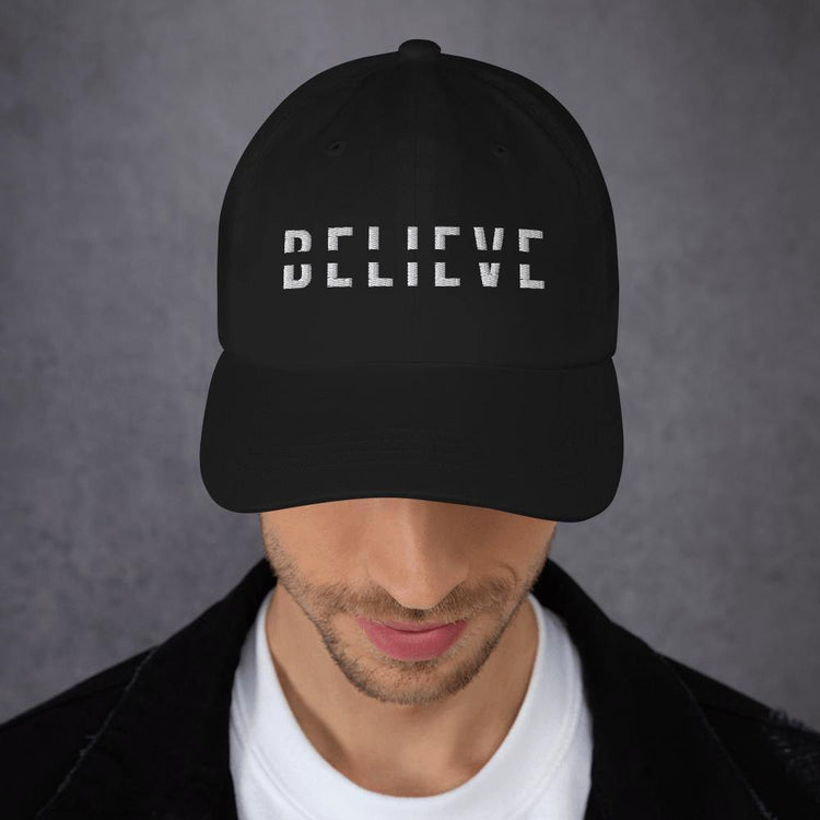 BELIEVE Dad hat - Wear What Inspires You