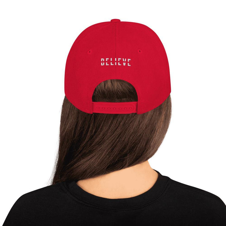 BELIEVE Snapback Hat - Wear What Inspires You