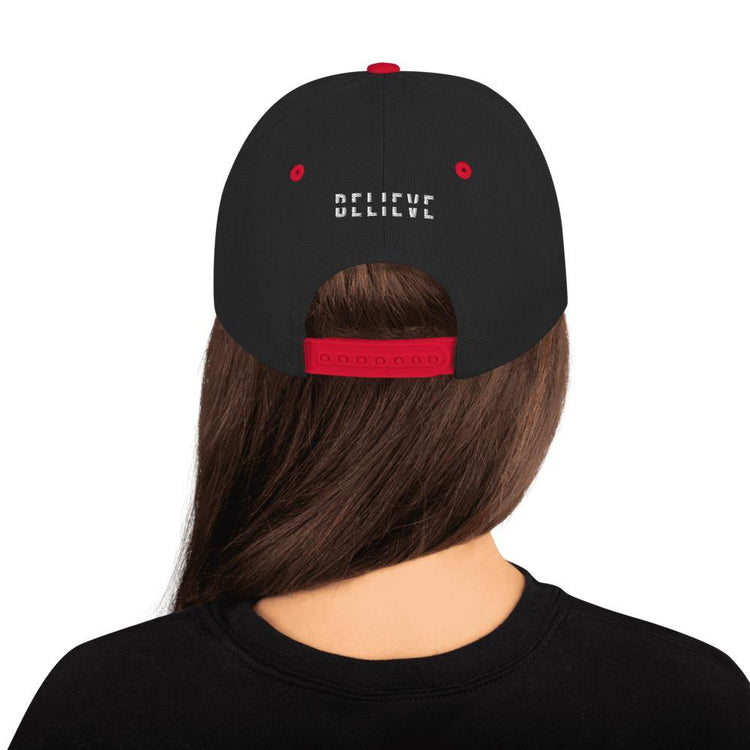 BELIEVE Snapback Hat - Wear What Inspires You