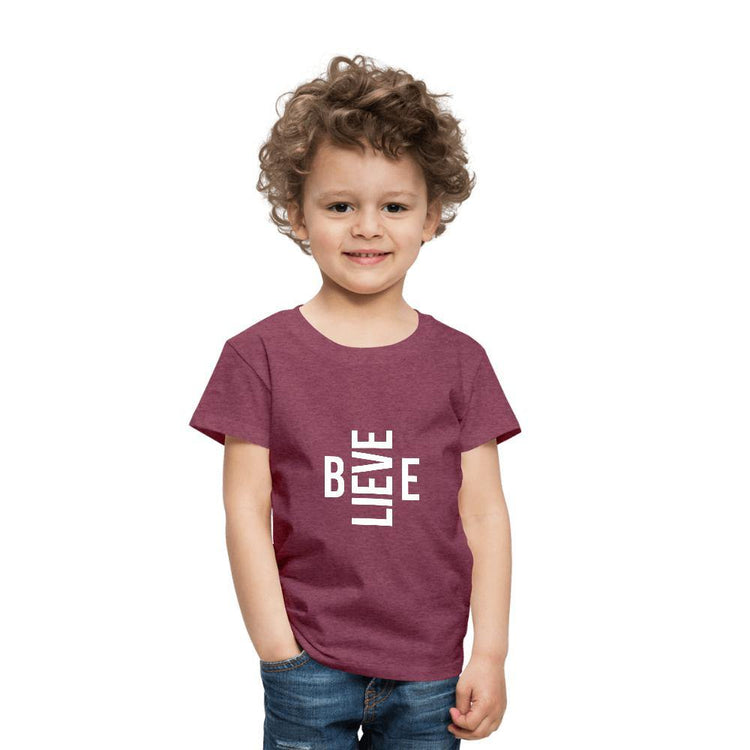 I Believe in Me Toddler Premium T-Shirt - Wear What Inspires You