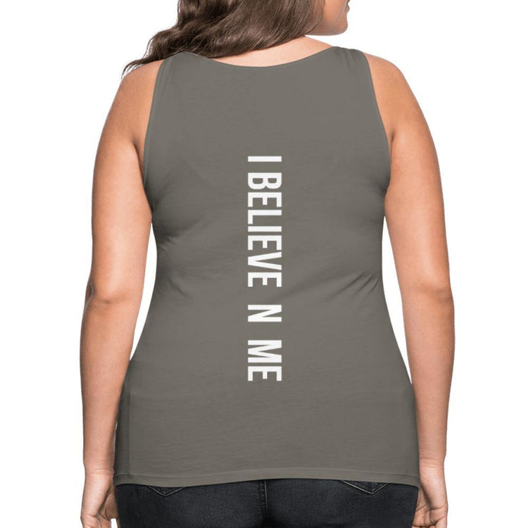 I Believe in Me Women’s Premium Tank Top - Wear What Inspires You