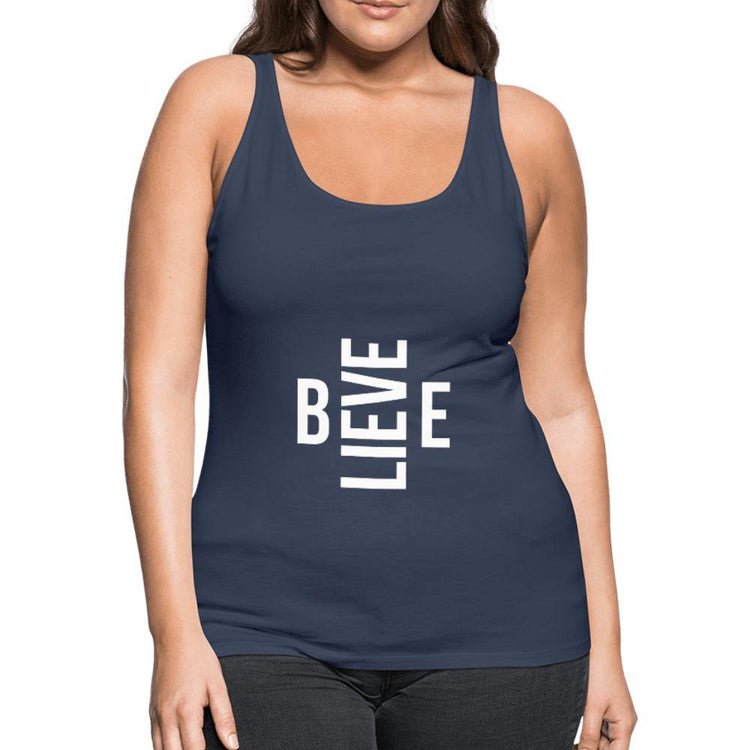 I Believe in Me Women’s Premium Tank Top - Wear What Inspires You
