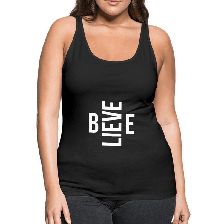 I Believe in Me Women’s Premium Tank Top - Wear What Inspires You