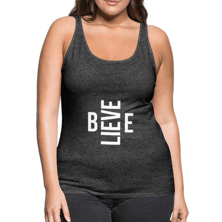 I Believe in Me Women’s Premium Tank Top - Wear What Inspires You