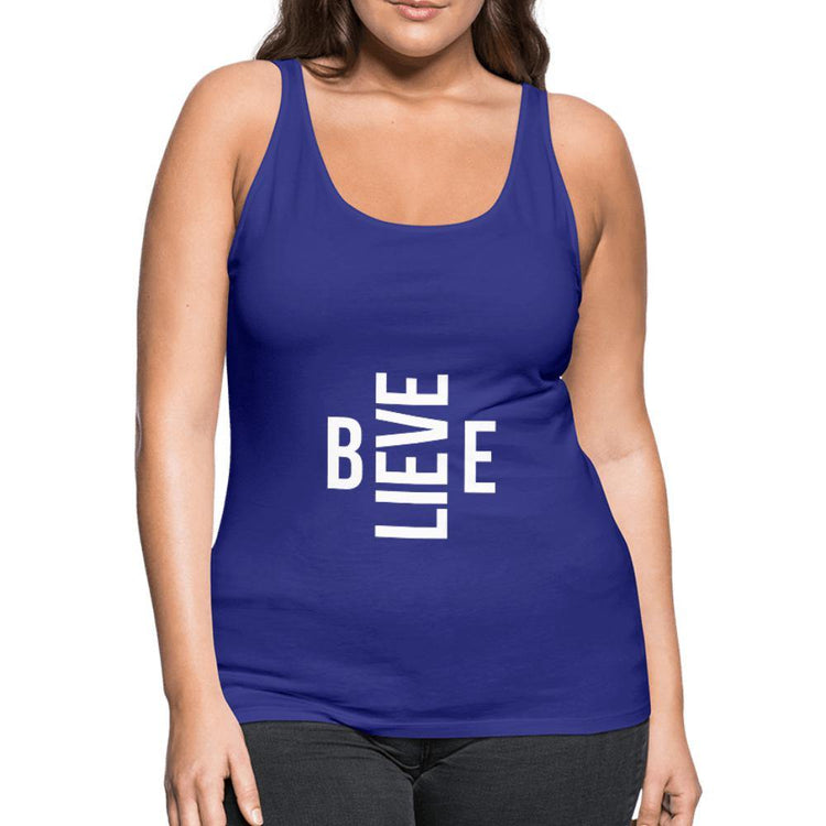 I Believe in Me Women’s Premium Tank Top - Wear What Inspires You