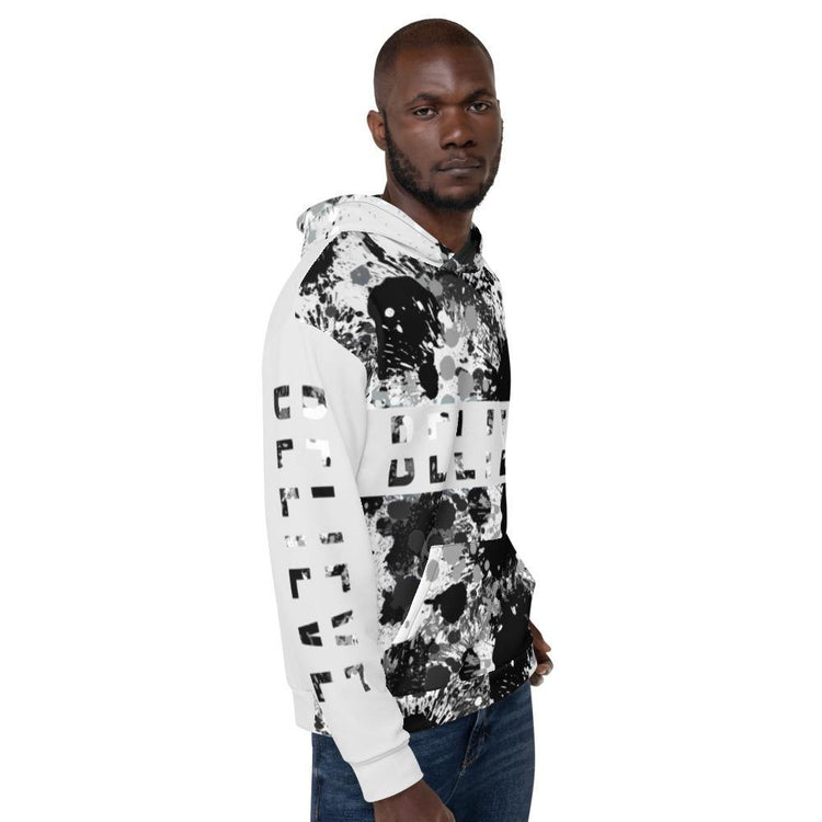P.S. I Believe Too Unisex Black/Gray Hoodie-Wear What Inspires You