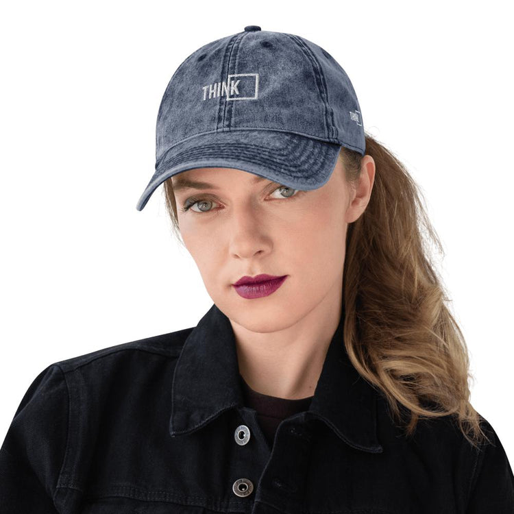 TOTB(Think Outside the Box) Vintage Dad Hat - Wear What Inspires You