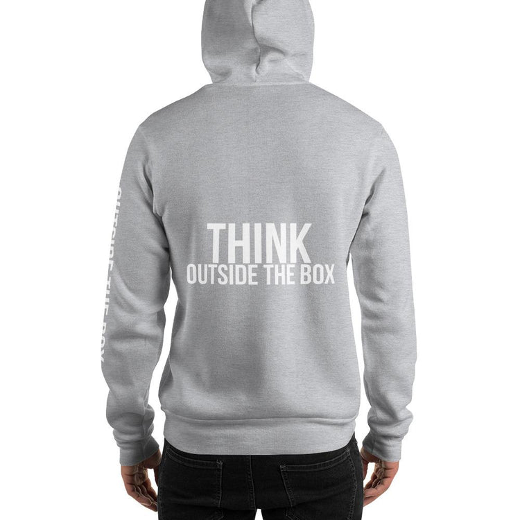 Think Outside the Box Hooded Sweatshirt - Wear What Inspires You