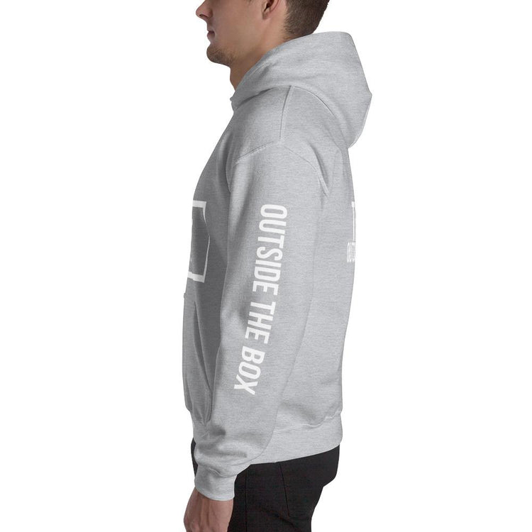 Think Outside the Box Hooded Sweatshirt - Wear What Inspires You