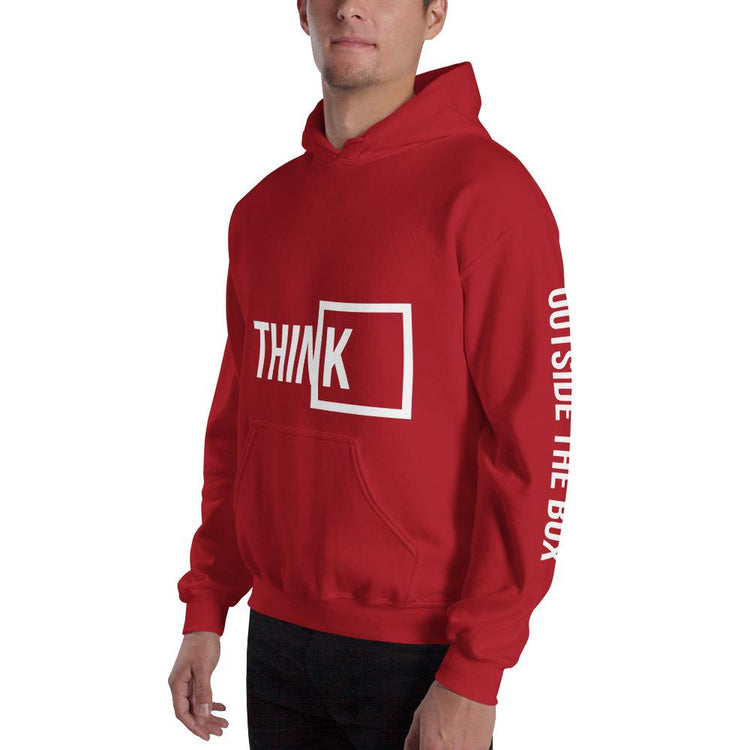 Think Outside the Box Hooded Sweatshirt - Wear What Inspires You