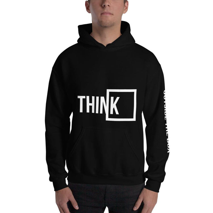 Think Outside the Box Hooded Sweatshirt - Wear What Inspires You