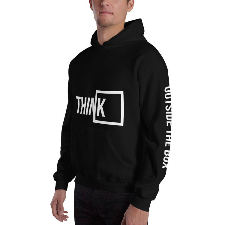 Think Outside the Box Hooded Sweatshirt - Wear What Inspires You