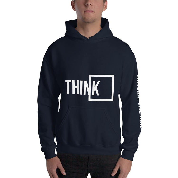 Think Outside the Box Hooded Sweatshirt - Wear What Inspires You