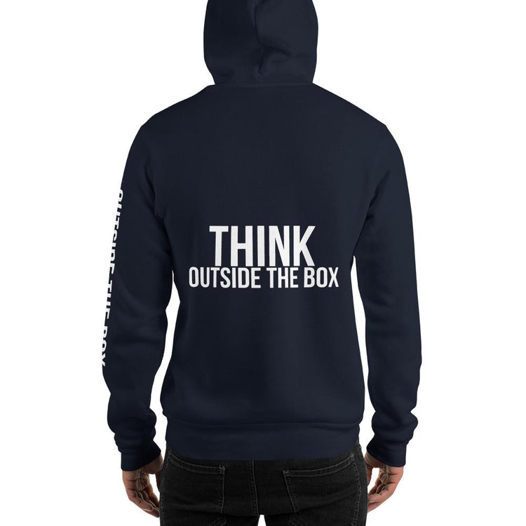 Think Outside the Box Hooded Sweatshirt - Wear What Inspires You