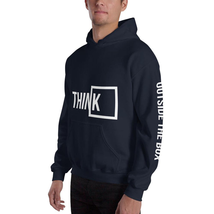 Think Outside the Box Hooded Sweatshirt - Wear What Inspires You