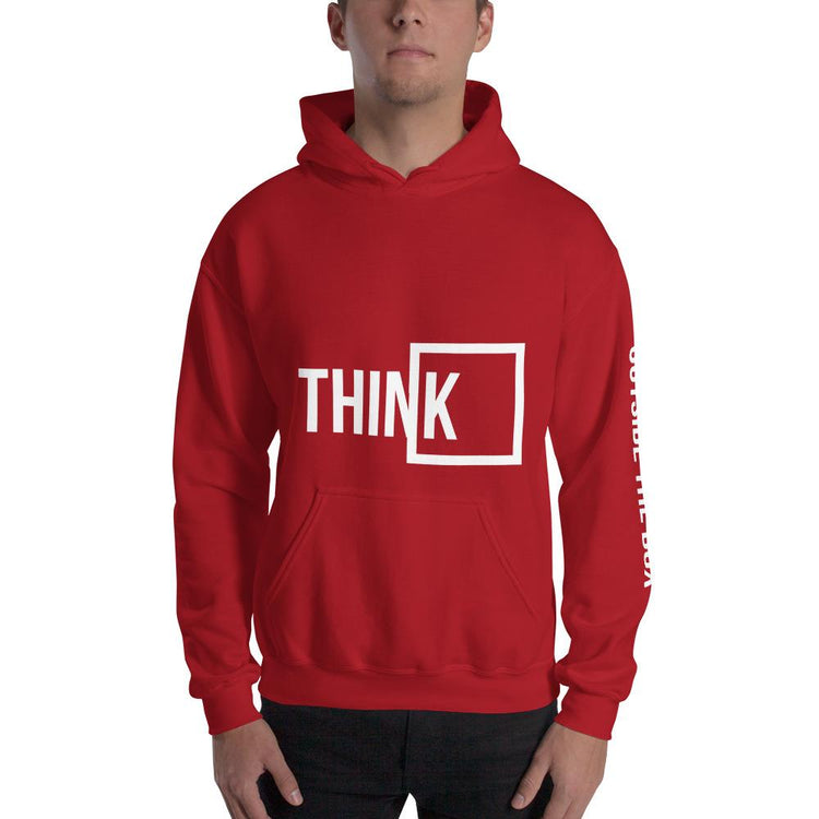 Think Outside the Box Hooded Sweatshirt - Wear What Inspires You