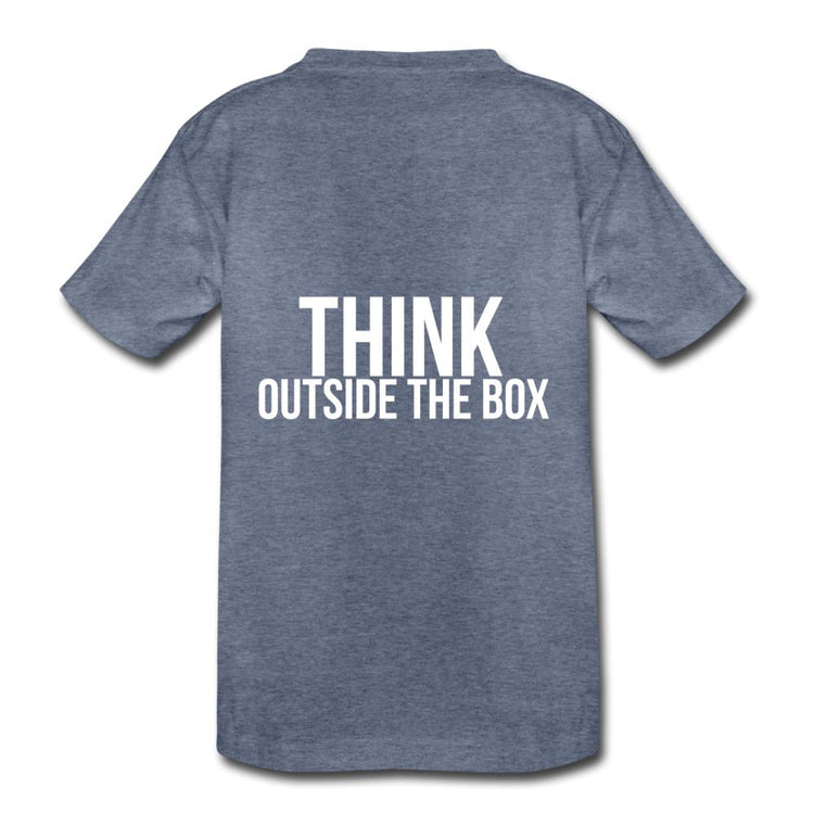 Think Outside the Box Kids' Premium T-Shirt - Wear What Inspires You