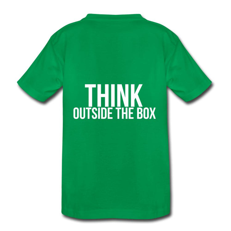 Think Outside the Box Kids' Premium T-Shirt - Wear What Inspires You