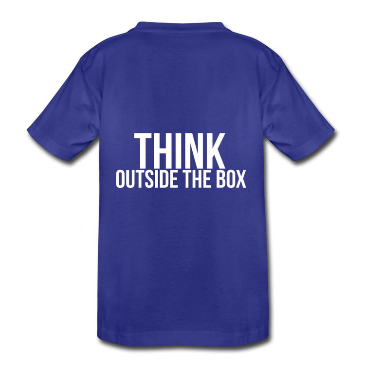 Think Outside the Box Kids' Premium T-Shirt - Wear What Inspires You