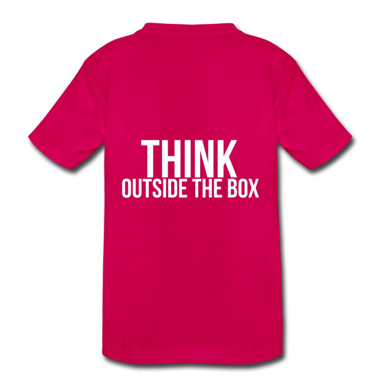 Think Outside the Box Kids' Premium T-Shirt - Wear What Inspires You