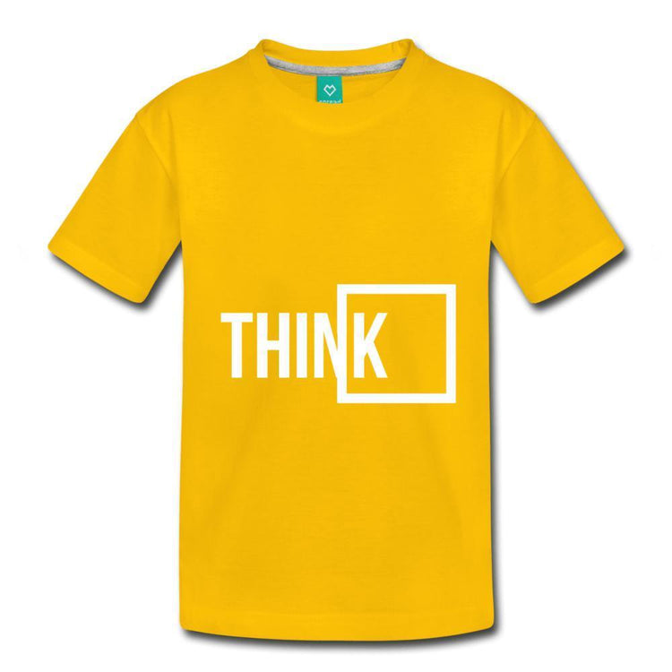 Think Outside the Box Kids' Premium T-Shirt - Wear What Inspires You