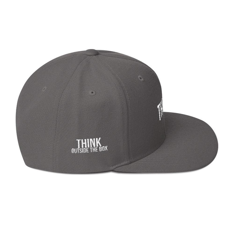 Think Outside the Box Snapback Hat - Wear What Inspires You