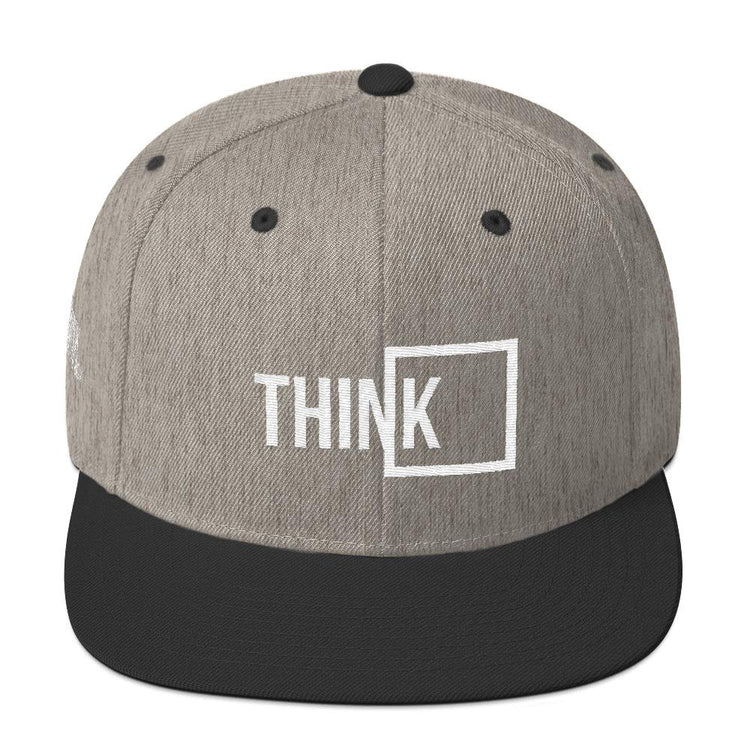 Think Outside the Box Snapback Hat - Wear What Inspires You