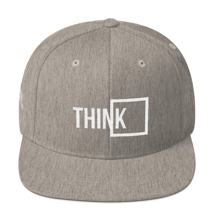 Think Outside the Box Snapback Hat - Wear What Inspires You