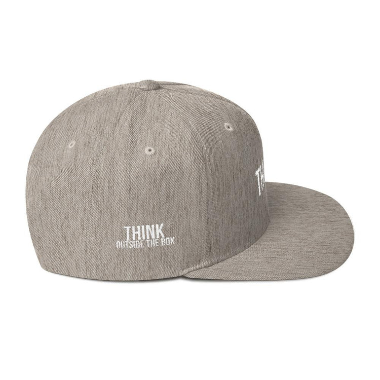 Think Outside the Box Snapback Hat - Wear What Inspires You