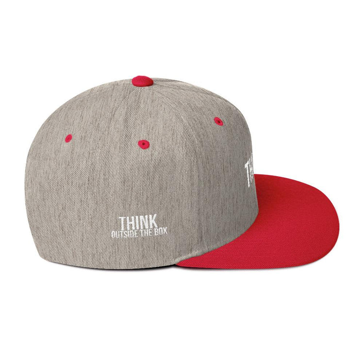 Think Outside the Box Snapback Hat - Wear What Inspires You