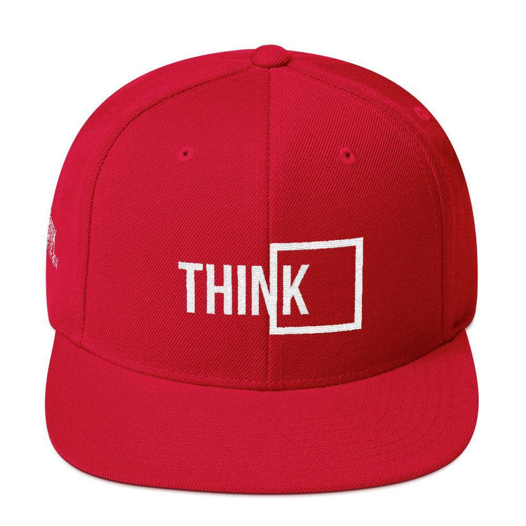 Think Outside the Box Snapback Hat - Wear What Inspires You