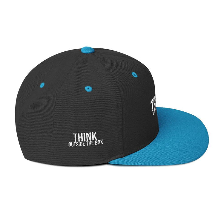 Think Outside the Box Snapback Hat - Wear What Inspires You