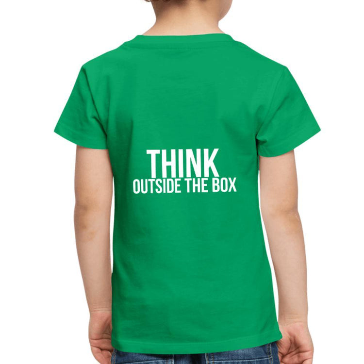 Think Outside the Box Toddler Premium T-Shirt - Wear What Inspires You