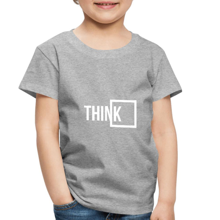 Think Outside the Box Toddler Premium T-Shirt - Wear What Inspires You