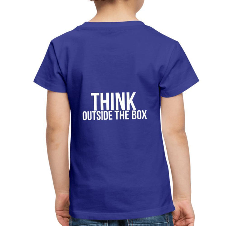 Think Outside the Box Toddler Premium T-Shirt - Wear What Inspires You