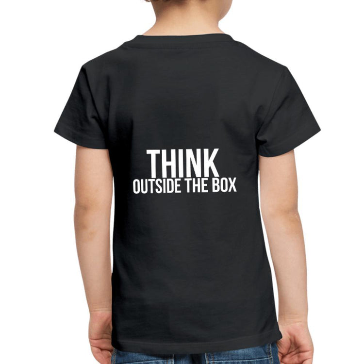 Think Outside the Box Toddler Premium T-Shirt - Wear What Inspires You