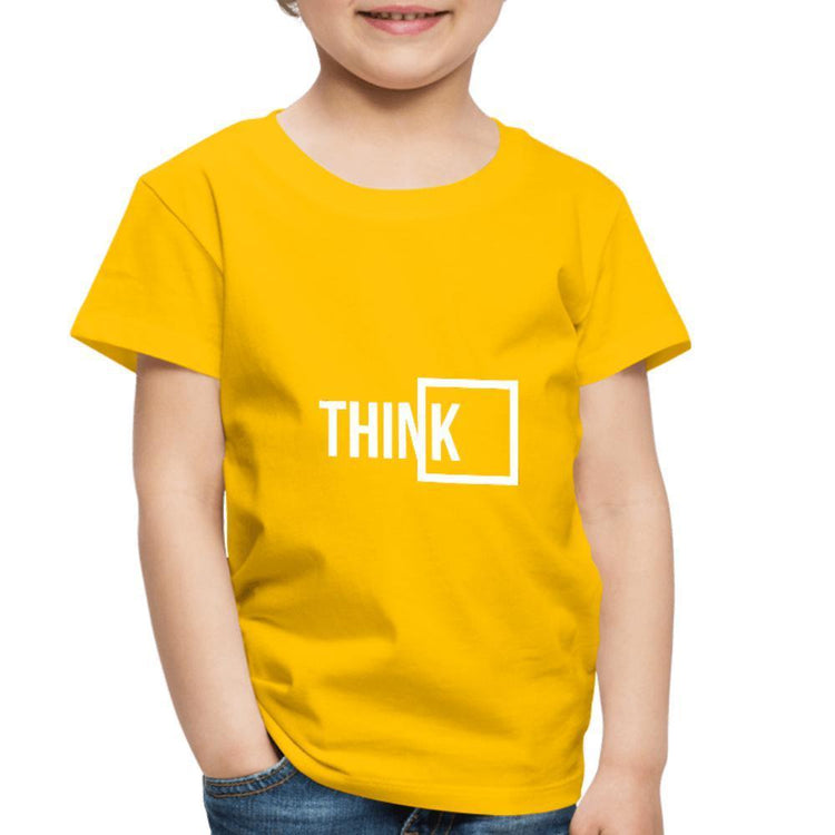 Think Outside the Box Toddler Premium T-Shirt - Wear What Inspires You