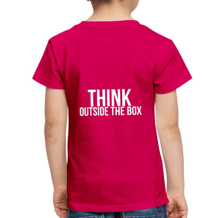 Think Outside the Box Toddler Premium T-Shirt - Wear What Inspires You