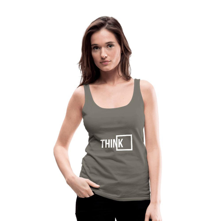 Think Outside the Box Women’s Premium Tank Top - Wear What Inspires You