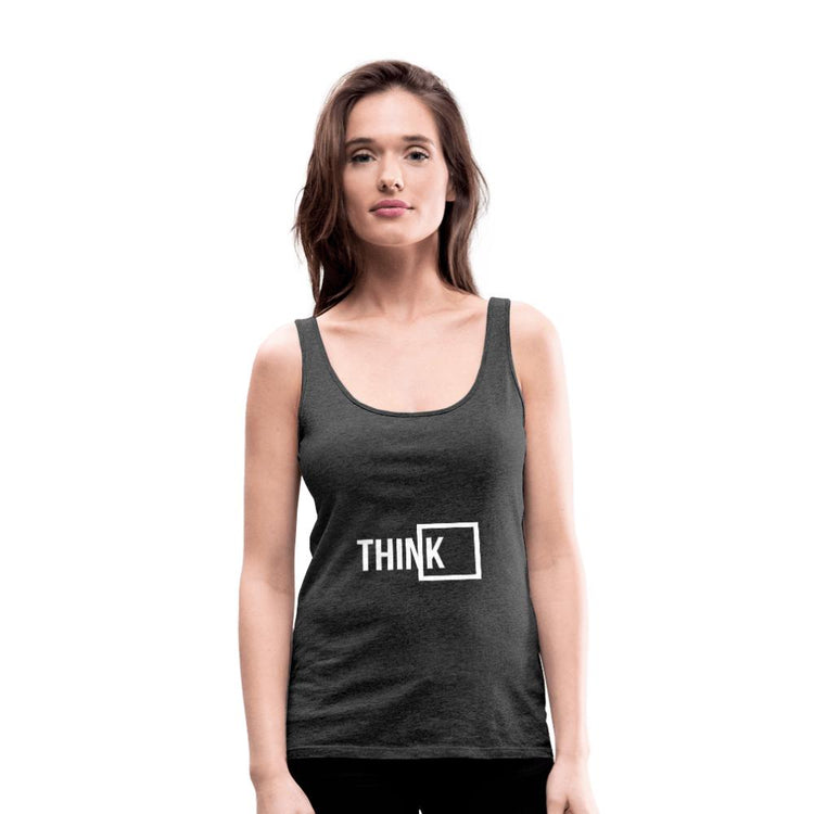 Think Outside the Box Women’s Premium Tank Top - Wear What Inspires You