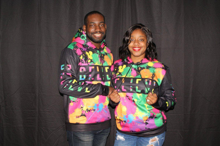 Believe Colorful Unisex Hoodie - Wear What Inspires You
