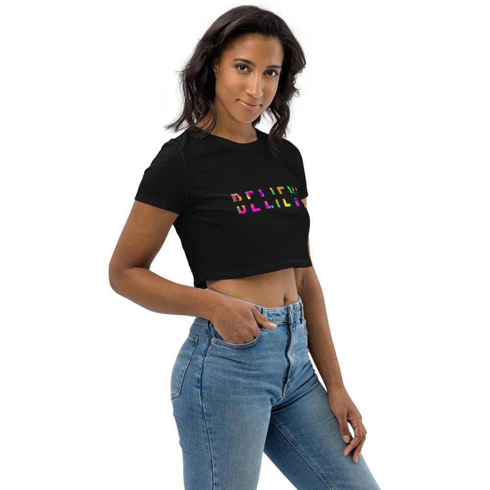 BELIEVE Colorful Organic Crop Top-Wear What Inspires You