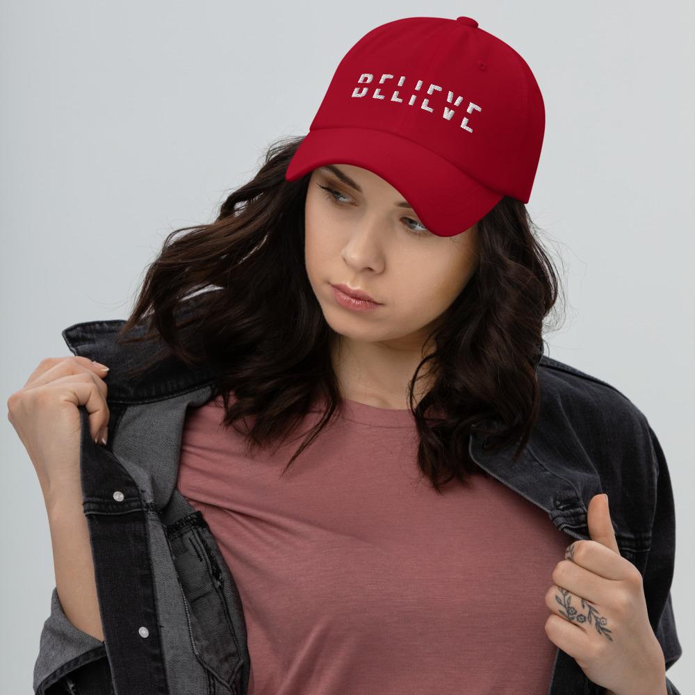 BELIEVE Dad hat-Wear What Inspires You