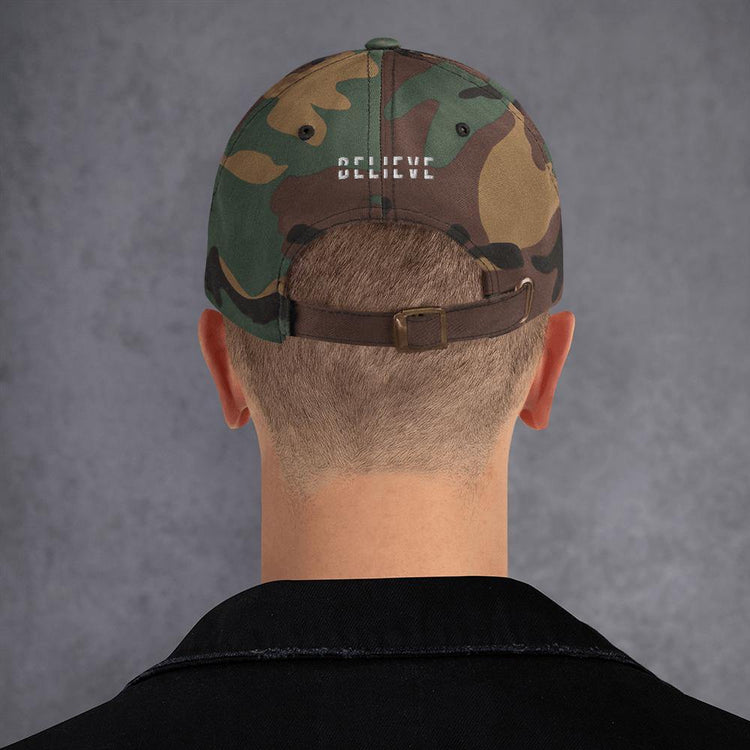 BELIEVE Dad hat - Wear What Inspires You