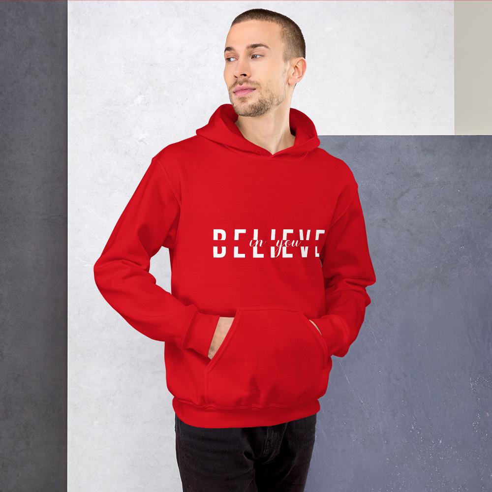 BELIEVE IN YOU Unisex Hoodie-Wear What Inspires You