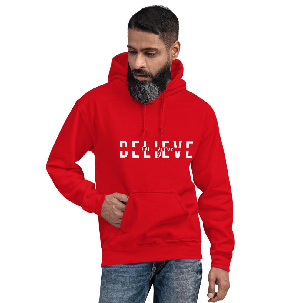 BELIEVE IN YOU Unisex Hoodie-Wear What Inspires You